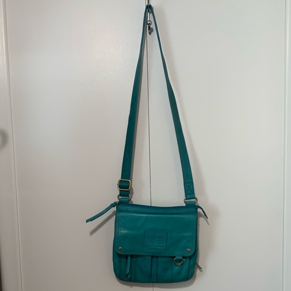 Teal Crossbody Bag